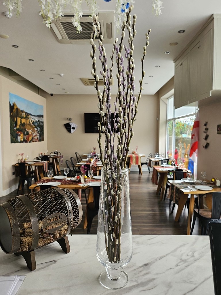 Dining room at Café Sashka